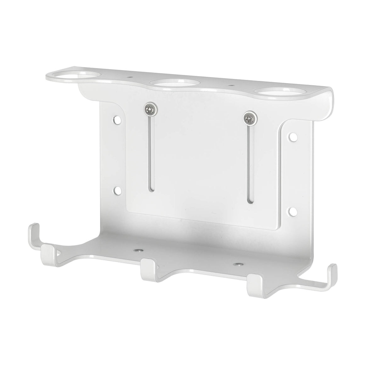 Triple 300ml Security Wall-Mounted Holder - Satin White