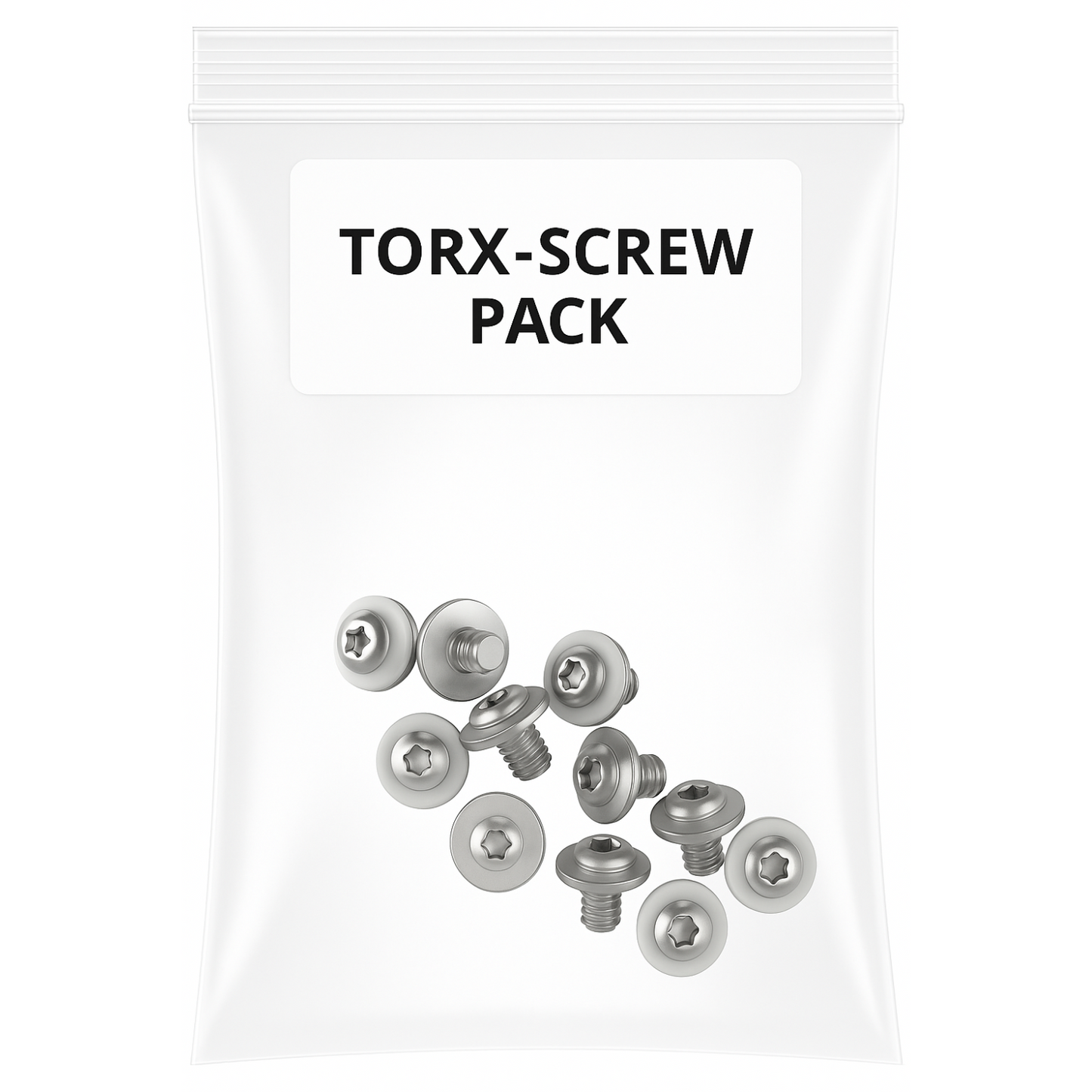 TORX Screws with Washers (Pack of 12)