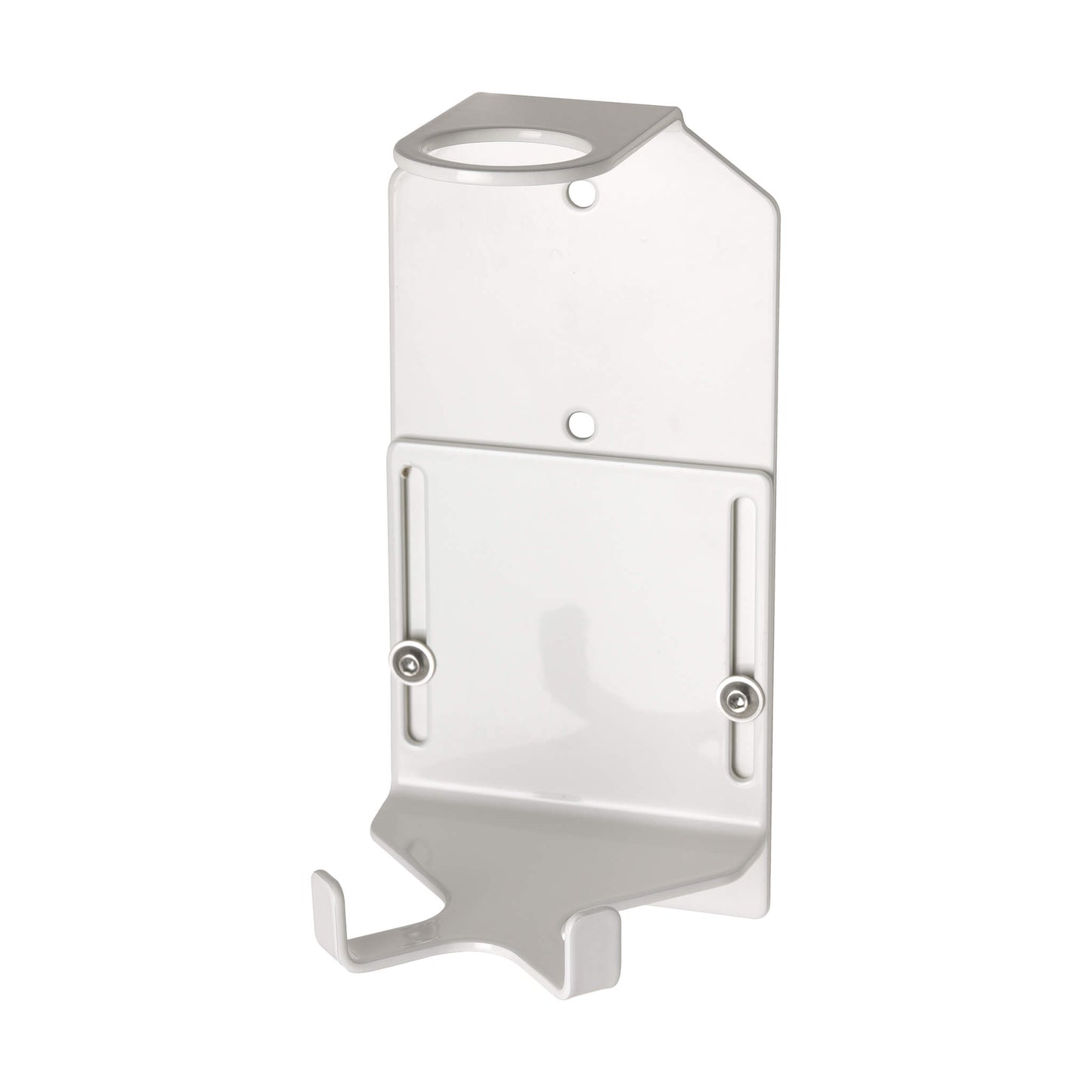 SALE ITEM 0081 - Single 300ml Security Wall-Mounted Holder White Finish