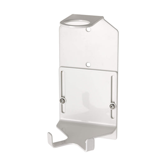 SALE ITEM 0081 - Single 300ml Security Wall-Mounted Holder White Finish