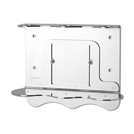SALE ITEM 0079 - Triple 300ml Standard Wall-Mounted Holder Hand Polished Finish
