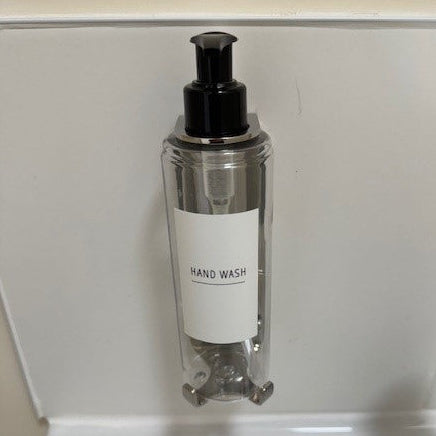 SALE ITEM 0063 - Single 250ml Tall Security Wall-Mounted Holder Polished Finish