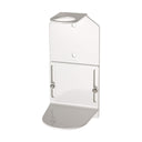 Single 500ml Standard Holder Satin White