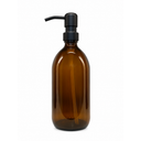 500ml Empty Glass Bottle & Pump