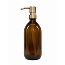 500ml Empty Glass Bottle & Pump