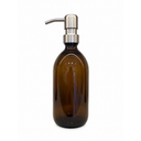 500ml Empty Glass Bottle & Pump