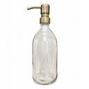 500ml Glass Bottle & Pump
