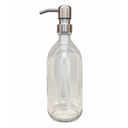 500ml Glass Bottle & Pump