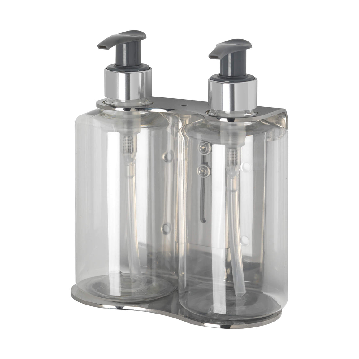 SALE ITEM - Double 500ml Standard Wall-Mounted Holder Hand Polished Finish