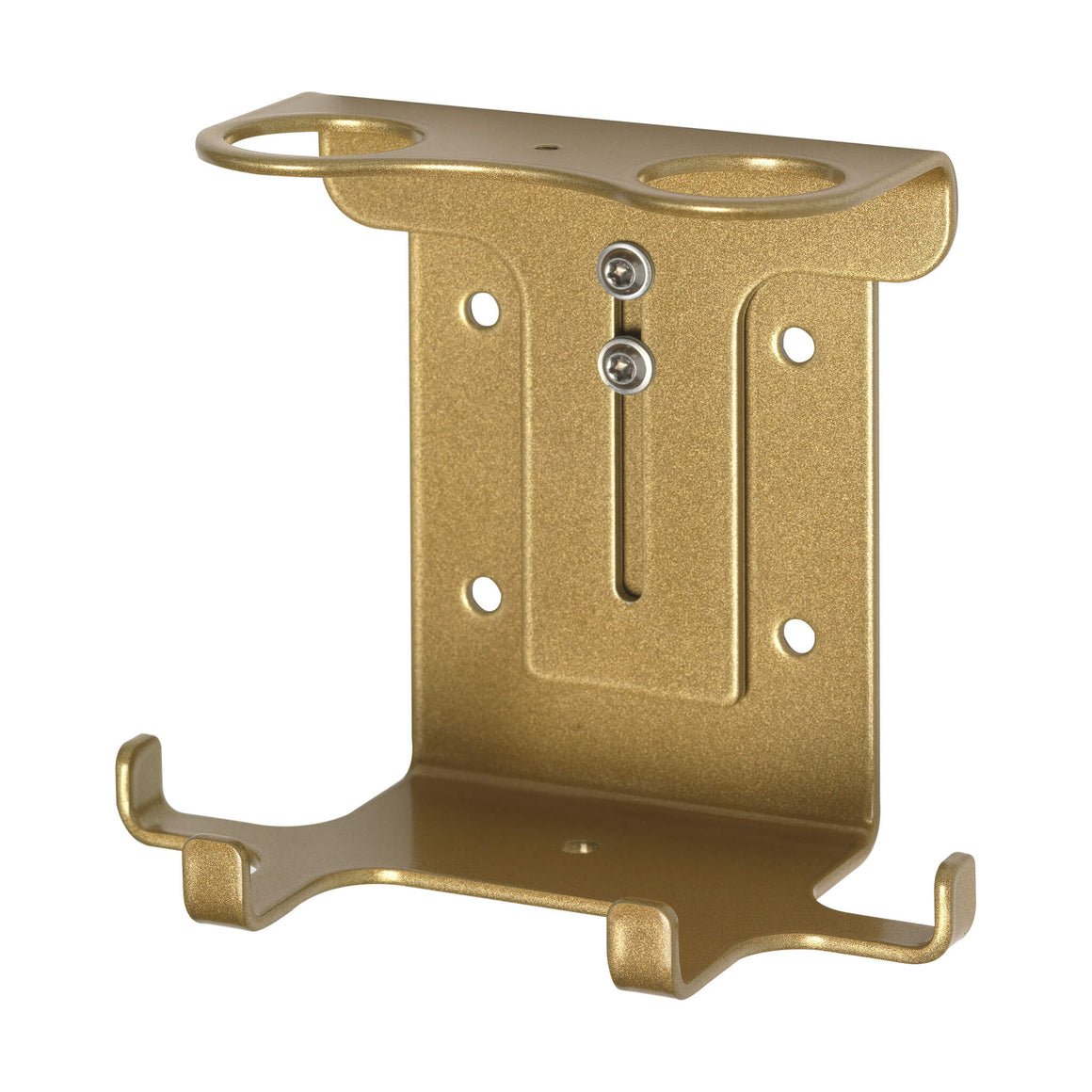 Double 500ml Security Wall-Mounted Holder - Gold