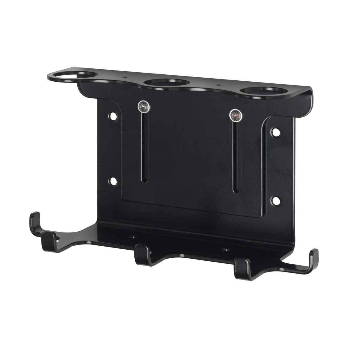 Triple 300ml Security Wall-Mounted Holder - Satin Black
