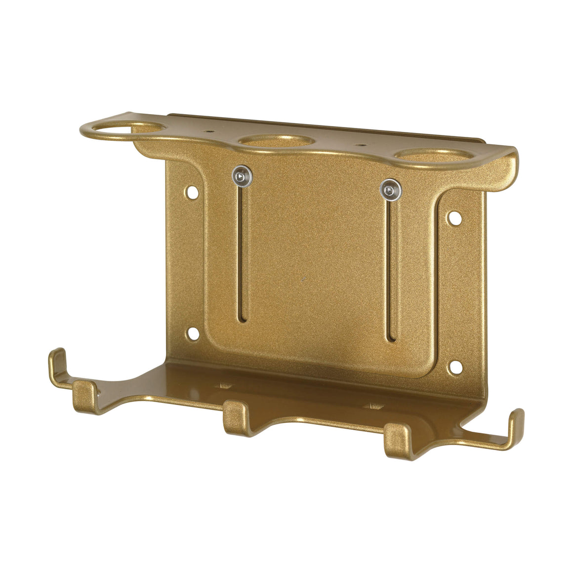 Triple 300ml Security Wall-Mounted Holder - Gold