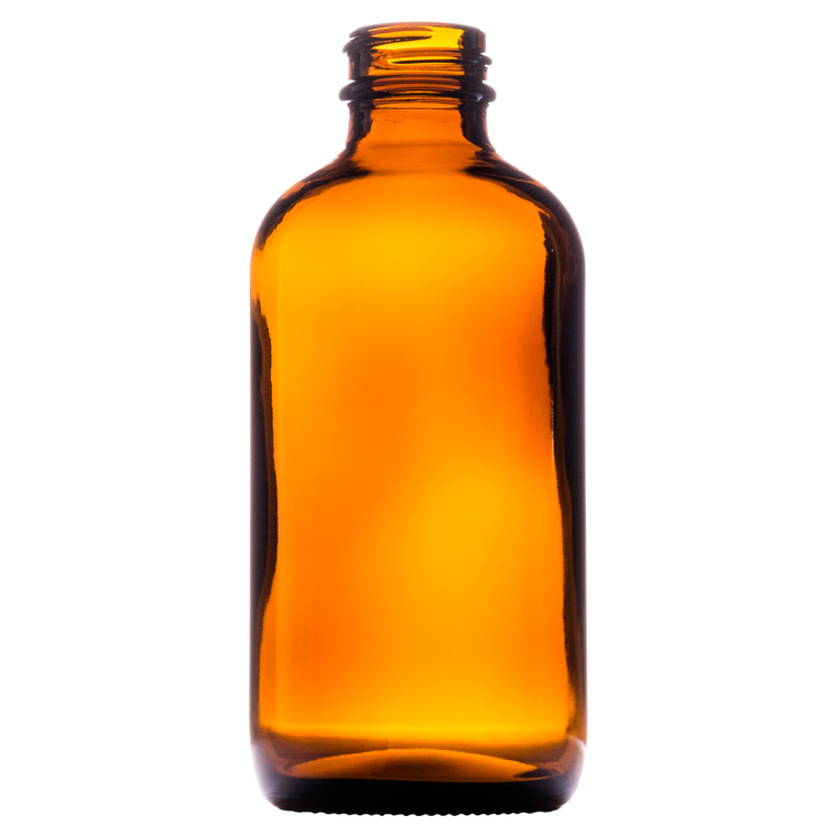 BULK BUY 500ml Plastic Sirop Amber Bottle with Smooth Black Pump 1